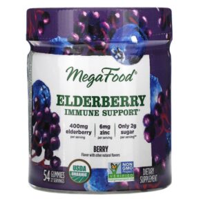 MegaFood Elderberry Immune Support Berry 54 viên 051494104149
