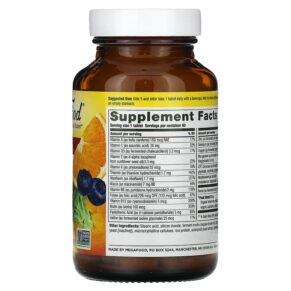 MegaFood Kids One Daily Multivitamin 60 Tablets 051494101803