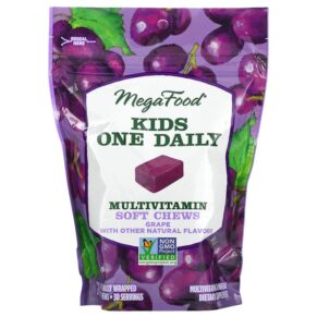 MegaFood Kids One Daily Multivitamin Grape 30 Individually Wrapped viên 051494103746