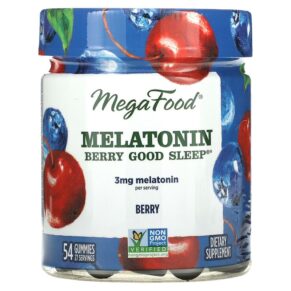 MegaFood Melatonin Berry Good Sleep Berry 1.5 mg 54 viên 051494104156