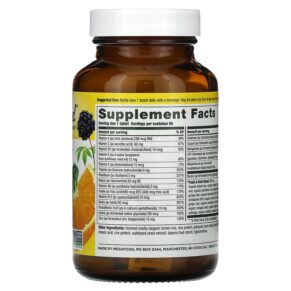 MegaFood Men's 40+ One Daily Multivitamin 60 Tablets 051494102695