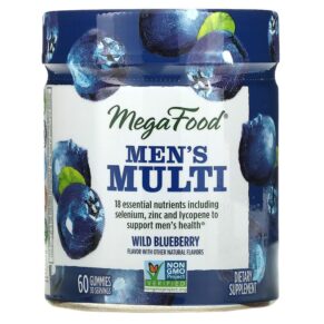 MegaFood Men's Multi Wild Blueberry 60 viên 051494104354