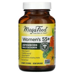 MegaFood Women's 55+ Advanced Multivitamin 60 viên 051494102718