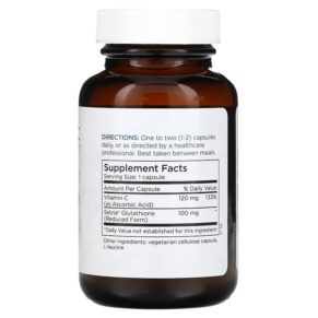 Metabolic Maintenance L-Glutathione 100 mg 60 Capsules 838287001348