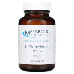Metabolic Maintenance L-Glutathione 100 mg 60 viên 838287001348