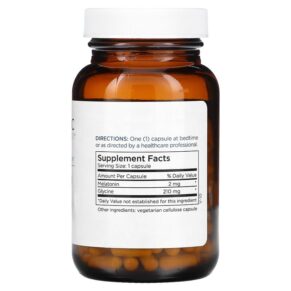 Metabolic Maintenance Melatonin 2 mg 180 Capsules 838287006343
