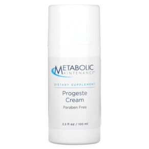 Metabolic Maintenance Progeste Cream 3.5 fl oz (100 ml) 838287006435