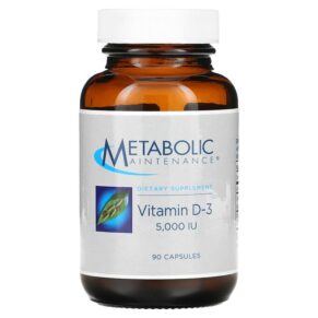 Metabolic Maintenance Vitamin D-3 5.000 IU 90 viên 838287005155