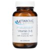 Metabolic Maintenance Vitamin D-3 + Vitamin K2 MK-7 25.000 IU 60 viên 838287005292