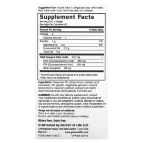 Minami Nutrition Supercritical Prenatal Omega-3 Fish Oil Lemon 60 Softgels 5425018610044
