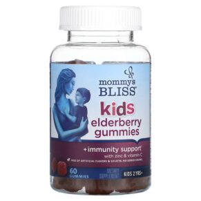 Mommy's Bliss Kids 2 Years+ Elderberry + Immunity Support 60 viên 679234071430