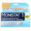 Monistat 1-Day Treatment Combination Pack Day or Night Ovule Maximum Strength 1 Ovule Insert 2.6 g + 0.32 oz (9 g) Tube 363736441807