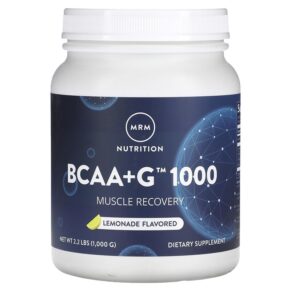 MRM Nutrition BCAA+G 1000 Lemonade 2.2 lbs (1.000 g) 609492710277