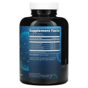 MRM Nutrition BCAA+G 6000 150 Capsules 609492710284