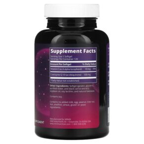 MRM Nutrition CoQ-10 100 mg 120 Softgels 609492550163