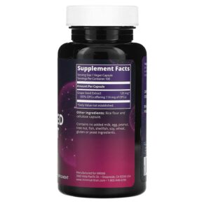 MRM Nutrition Grape Seed Extract 100 Vegan Capsules 3 MRM Nutrition Grape Seed Extract 100 Vegan Capsules 609492580016
