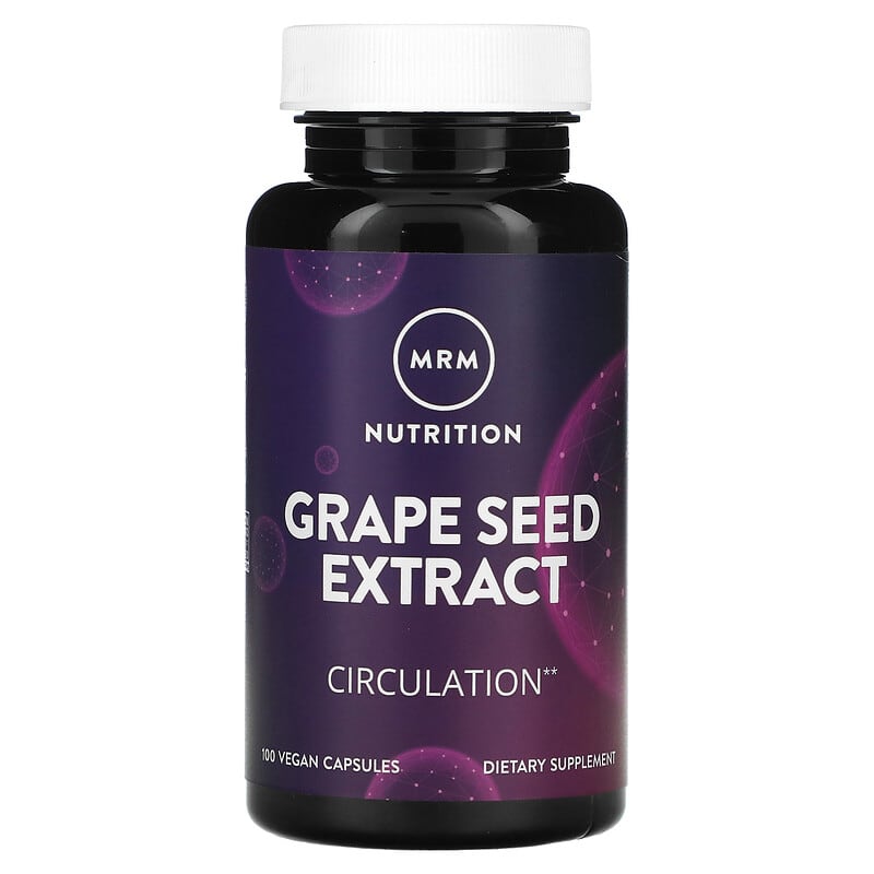 MRM Nutrition Grape Seed Extract 100 Vegan Capsules 1 MRM Nutrition Grape Seed Extract 100 viên 609492580016