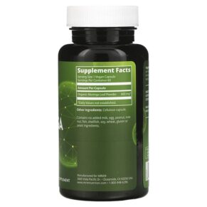 MRM Nutrition Moringa Leaf 60 Vegan Capsules 609492800206