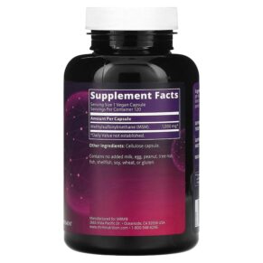 MRM Nutrition MSM 1.000 mg 120 Vegan Capsules 609492220059