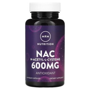MRM Nutrition Nac N-Acetyl-L-Cysteine 600 mg 60 viên 609492850065