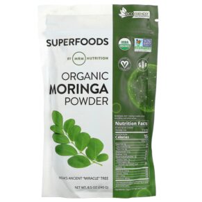 MRM Nutrition Organic Moringa Powder 8.5 oz (240 g) 609492800039