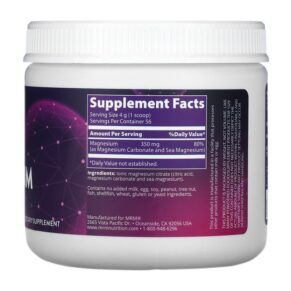 MRM Nutrition Relax-All Magnesium Unflavored 8 oz (226 g) 609492300508