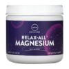MRM Nutrition Relax-All Magnesium Unflavored 8 oz (226 g) 609492300508