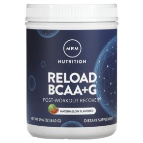 MRM Nutrition Reload BCAA+G Post-Workout Recovery Watermelon 29.6 oz (840 g) 609492710383