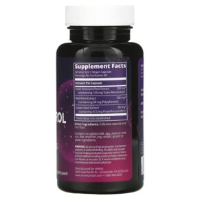 MRM Nutrition Resveratrol 60 Vegan Capsules 3 MRM Nutrition Resveratrol 60 Vegan Capsules 609492850003