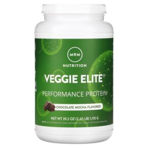 MRM Nutrition Veggie Elite Performance Protein Chocolate Mocha 2.45 lb (1.110 g) 609492722263