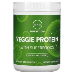 MRM Nutrition Veggie Protein + Superfoods Chocolate 1.26 lb (570 g) 609492722300