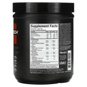MuscleTech VaporX5 Pre-Workout Blue Razz Freeze 9.4 oz (266 g) 631656710922