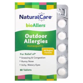 NatraBio BioAllers Allergy Treatment Outdoor Allergy 60 viên 371400711606