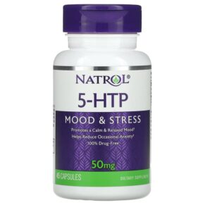 Natrol 5-HTP Mood & Stress 50 mg 45 viên 047469008826