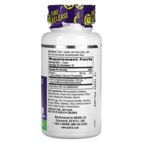 Natrol 5-HTP Time Release Maximum Strength 200 mg 30 Tablets 047469051723