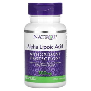 Natrol Alpha Lipoic Acid 300 mg 50 viên 047469003128