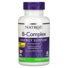 Natrol B-Complex Fast Dissolve Coconut 90 viên 047469063313