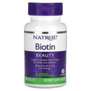 Natrol Biotin 1.000 mcg 100 viên 047469052393