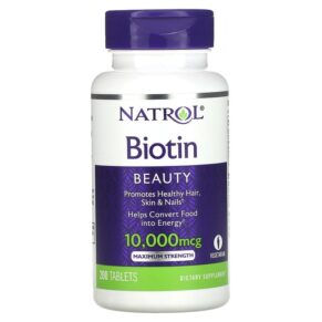 Natrol Biotin Maximum Strength 10.000 mcg 200 viên 047469076085