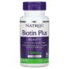 Natrol Biotin Plus Extra Strength 5.000 mcg 60 Tablets 4 Natrol Biotin Plus Extra Strength 5.000 mcg 60 viên 047469071417
