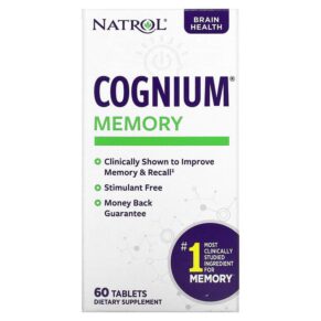 Natrol Cognium Memory 60 viên 047469072308