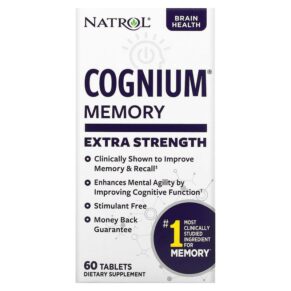 Natrol Cognium Memory Extra Strength 200 mg 60 viên 047469073404
