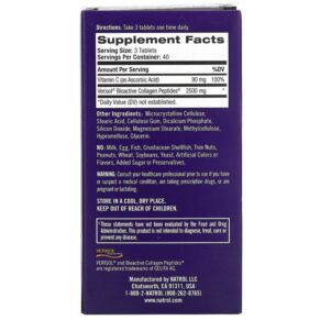 Natrol Collagen Skin Renewal 120 Tablets 047469073725