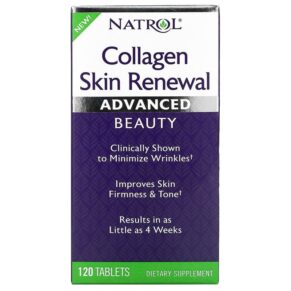 Natrol Collagen Skin Renewal 120 viên 047469073725
