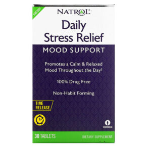 Natrol Daily Stress Relief Time Release 30 viên 047469073817