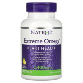 Natrol Extreme Omega Lemon 1.200 mg 60 viên 047469045104