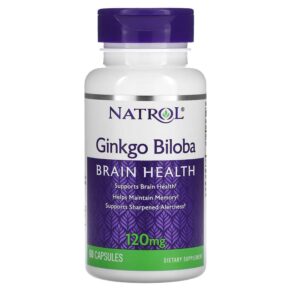 Natrol Ginkgo Biloba 120 mg 60 viên 047469007683