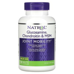 Natrol Glucosamine Chondroitin & MSM 150 viên 047469002244