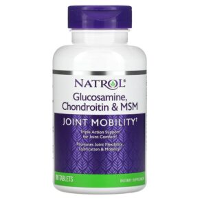 Natrol Glucosamine Chondroitin & MSM 90 viên 047469002282