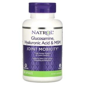 Natrol Glucosamine Hyaluronic Acid & MSM 90 viên 047469045159